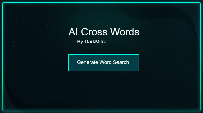 Ai Cross Words